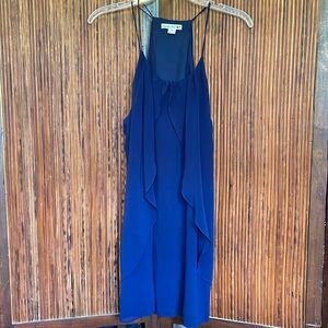 Double Zero blue chiffon dress